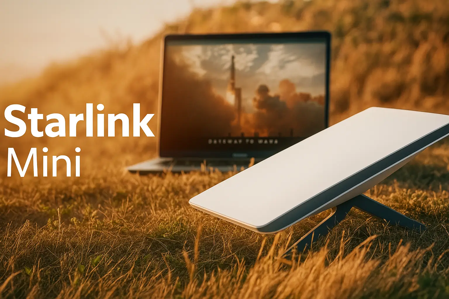 Starlink Mini em Oferta Histórica - Internet de Elon Musk para Usar em Qualquer Lugar