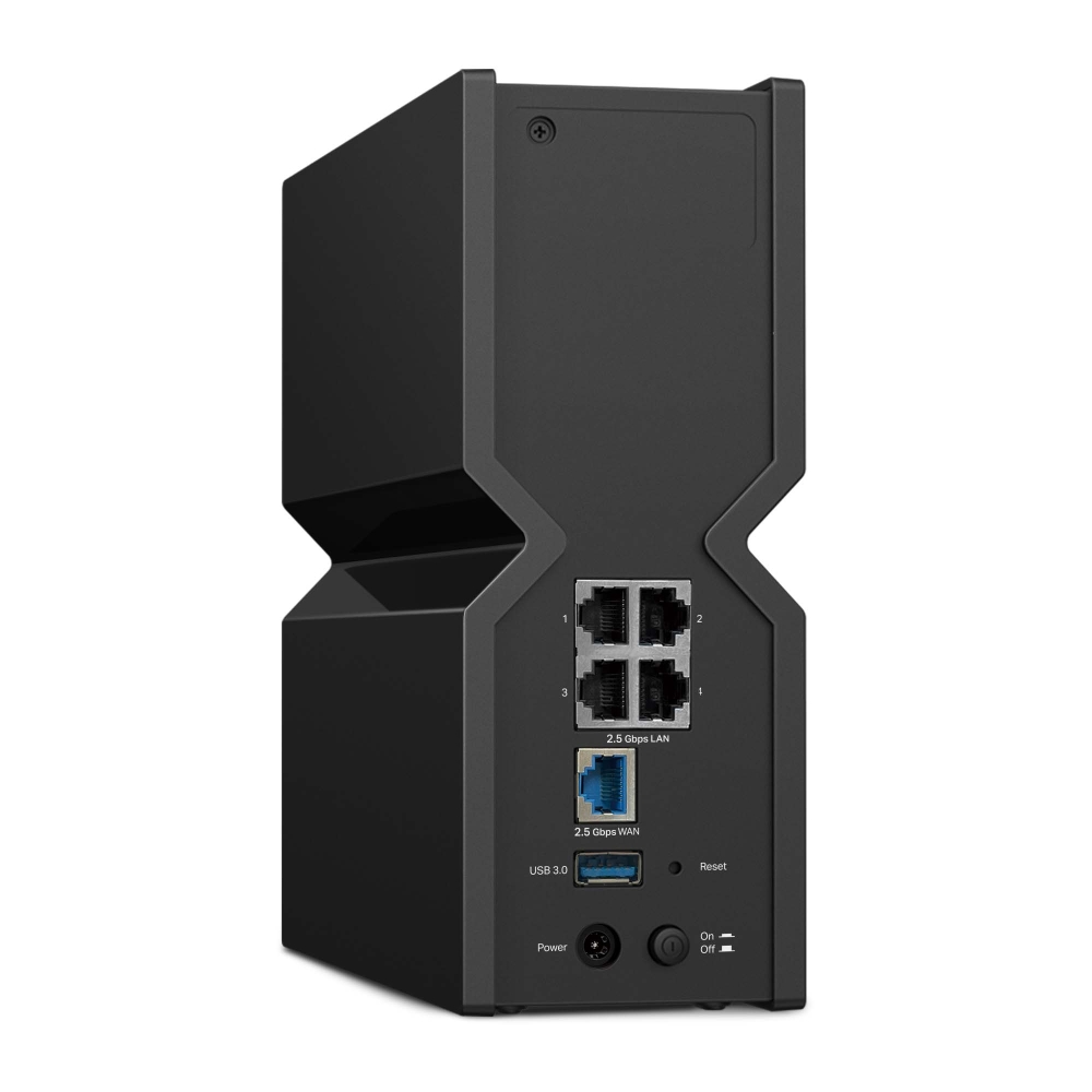 Portas 2.5 GbE do TP-Link BE550