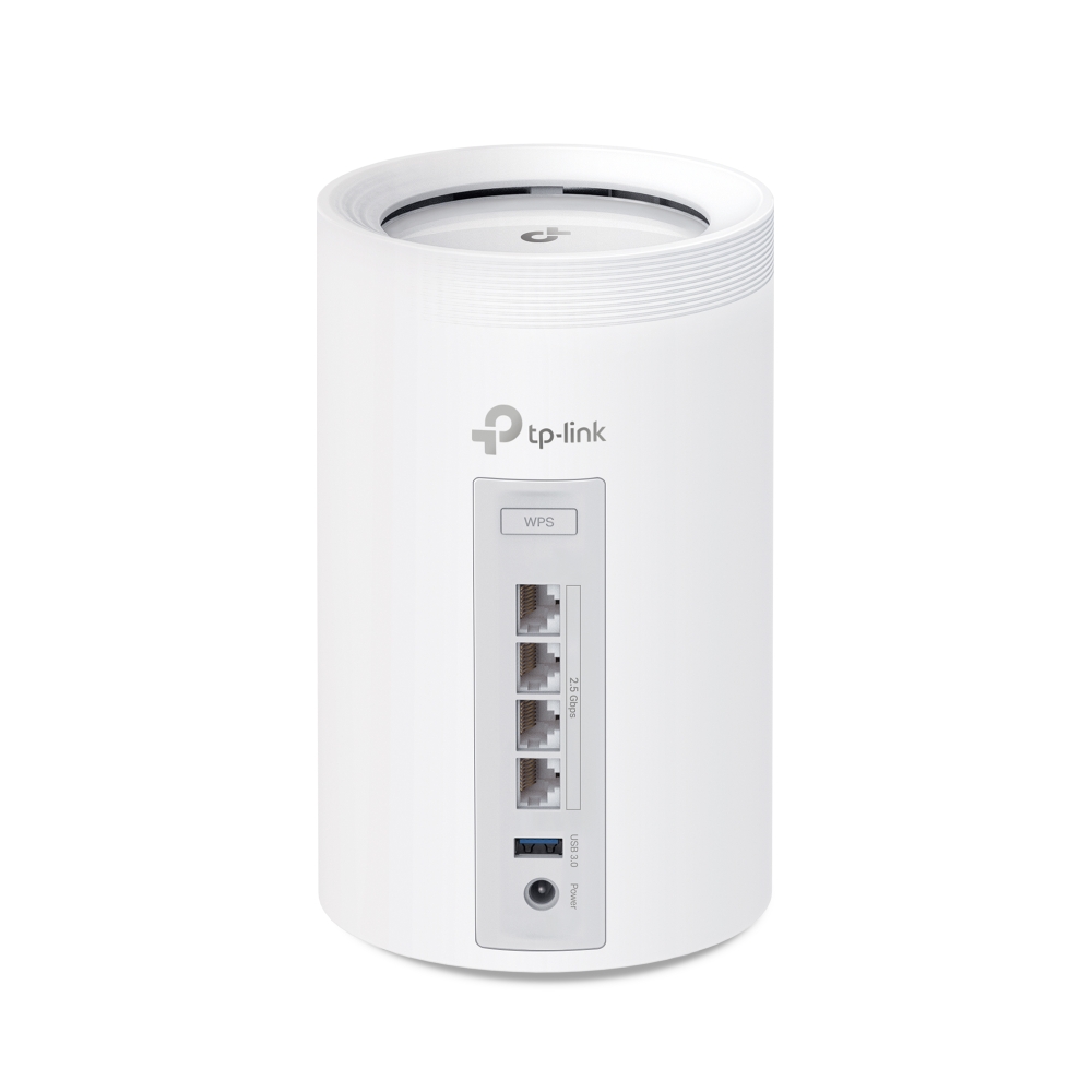 Portas 2.5 GbE do TP-Link Deco BE63