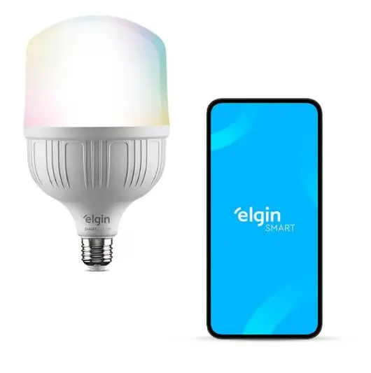 Lâmpada Inteligente Led Smart maior potência 30W